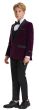 Tazio Boy's 5 Piece Suit with Shirt & Tie - Velvet Suit