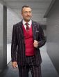 Statement Men's 100% Wool 3 Piece Suit - Bold Windowpane